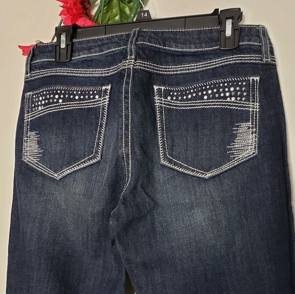 Wrangler Rock47 Cowgirl Bootcut Jeans - Picture 6 of 14